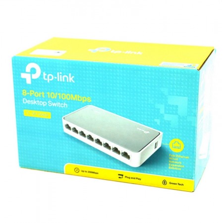 SWITCH TP-LINK TL-SF1008D 8 PUERTAS