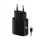 Adaptador de Tomada Samsung USB-C EP-TA800NBEGWW 25W/3A Bivolt - Negro