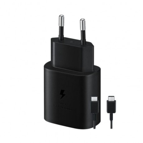 Adaptador de Tomada Samsung USB-C EP-TA800NBEGWW 25W/3A Bivolt - Preto