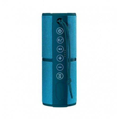 CAIXA DE SOM MULTILASER SP253 MINI WATERPROOF BLUETOOTH 15W BLUE