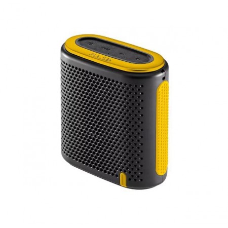 CAIXA DE SOM MULTILASER SP238 PULSE MINI BLUETOOTH 10W BLACK YELLOW