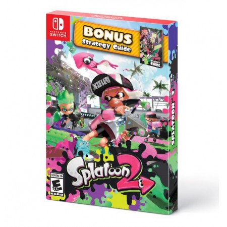 JOGO SPLATOON 2 COM STRATEGY GUIDE NINTENDO SWITCH