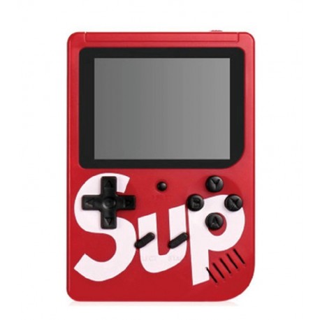 CONSOLE SUP GAME BOX RETRO 400 IN 1 VERMELHO