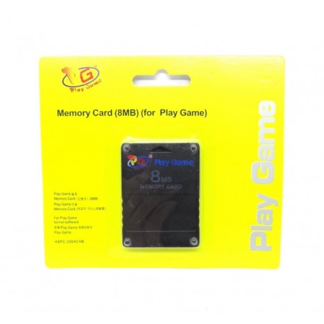 MEMORY CARD PLAY GAME PS2