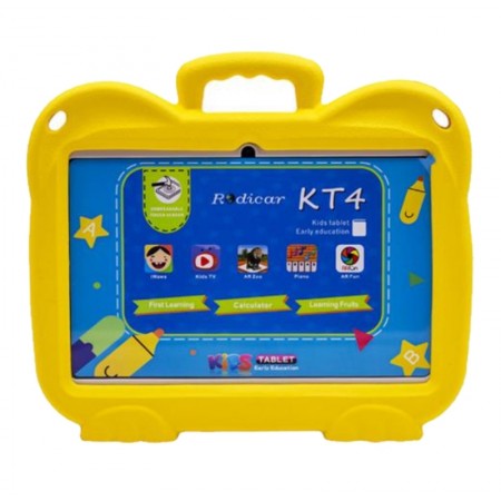 Tablet Rodicar KT4 Kids 7 128GB /6GB /Bluetooth /Wi-Fi / Bivolt - Yellow