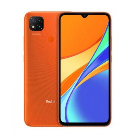 CELULAR XIAOMI REDMI 9C / 4G / 32GB / 2GB RAM / T6.53 / CÂM13MP + 8MP + 2MP E 5MP -LARANJA