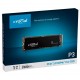 SSD M.2 Crucial P3 1TB / NVMe PCIe Gen3 -(CT1000P3SSD8)