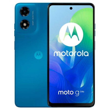 Celular Motorola Moto G04s XT-2421-7 256GB /4GB RAM /Dual SIM / 6.56 /Cam 50MP - Azul