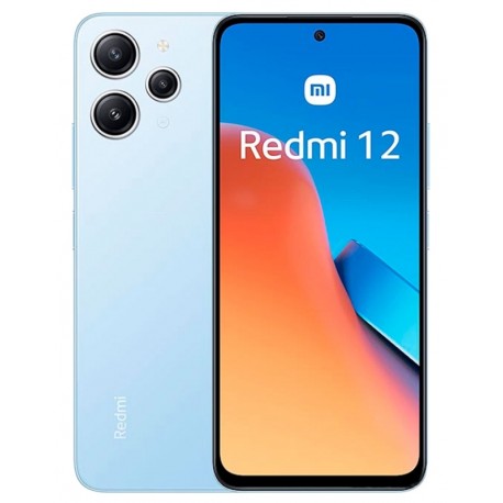 Celular Xiaomi Redmi 12 128GB / 8GB RAM / Dual SIM / Tela 6.79 / Câm 50MP - Azul