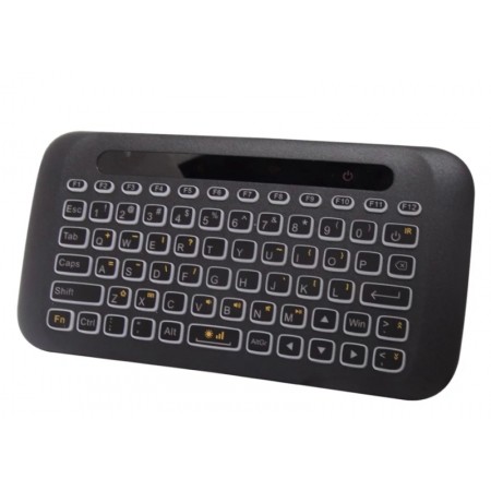 CONTROL PARA RECEPTOR SMART REMOTE MINI WIRELESS KEYBOARD TOUCHPAD H20 - NEGRO