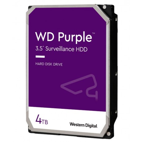 HD Western Digital Purple 4TB / Sata 3 / 5400RPM / 256MB - (WD43PURZ)