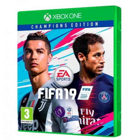 JOGO FIFA 19 CHAMPIONS EDITION ESPANHOL E INGLÊS XBOX ONE