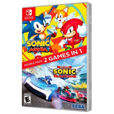 JUEGO SONIC MANIA + TEAM SONIC RACING DOUBLE PACK NINTENDO SWITCH