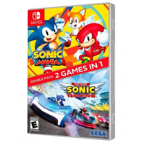 sonic mania plus team sonic racing double pack
