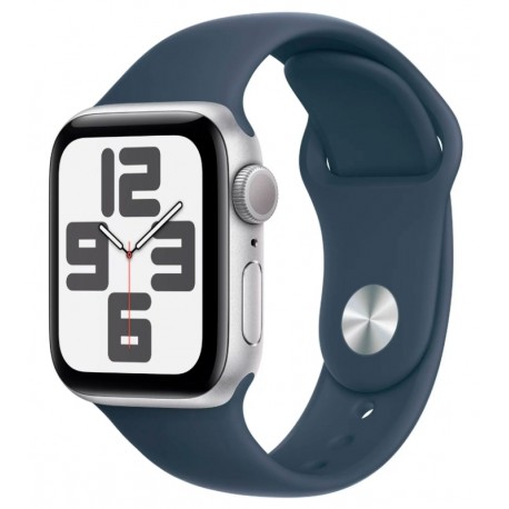 Apple Watch SE 2 MRE13LL/A Caixa de Alumínio 40mm - Plateado Esportiva Azul