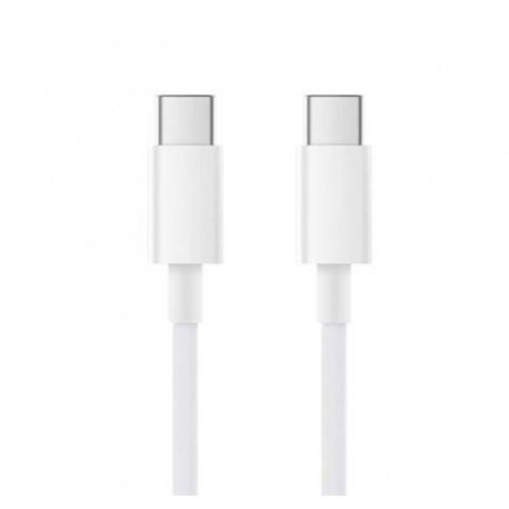 CABO XIAOMI SJX12ZM USB-C / USB-C / 1.5M - BRANCO