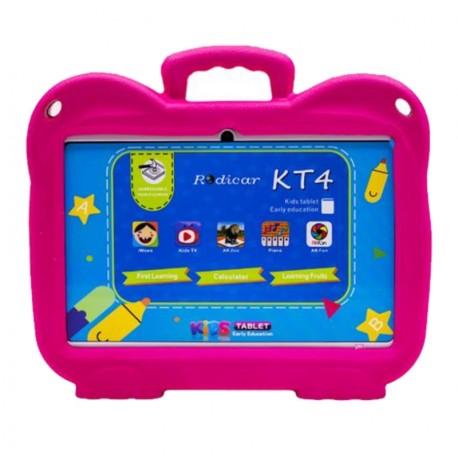 Tablet Rodicar KT4 Kids 7 128GB /6GB /Bluetooth /Wi-Fi / Bivolt - Rose