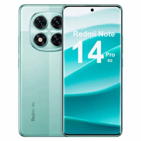 Celular Xiaomi Redmi Note 14 Pro 5G 256GB /8GB RAM /Dual SIM /6.67 /200MP - Verde (Global)