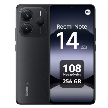 Celular Xiaomi Redmi Note 14 5G 256GB /8GB RAM /Dual SIM /6.67 /108MP - Preto (Global)