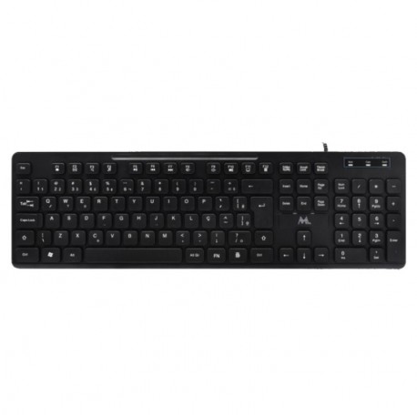 Teclado Mtek KB-8269 Portugués - Negro