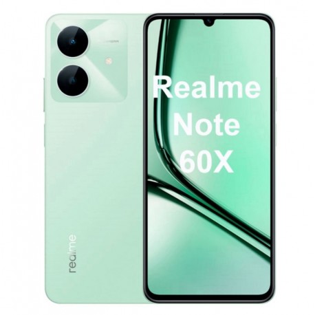 Celular Realme Note 60x RMX3938 64GB /3GB RAM /Dual SIM /Tela 6.74 /8MP - Verde (Anatel)