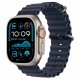 Apple Watch Ultra 2 MX4D3FD/A Celular + GPS Caixa Titânio Natural 49mm - Oceano Preto