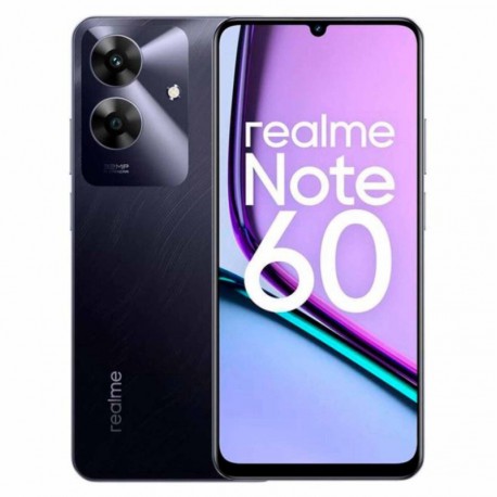 Celular Realme Note 60 RMX3933 256GB /4GB RAM /DS /LTE /6.74 /32MP - Black (Anatel)