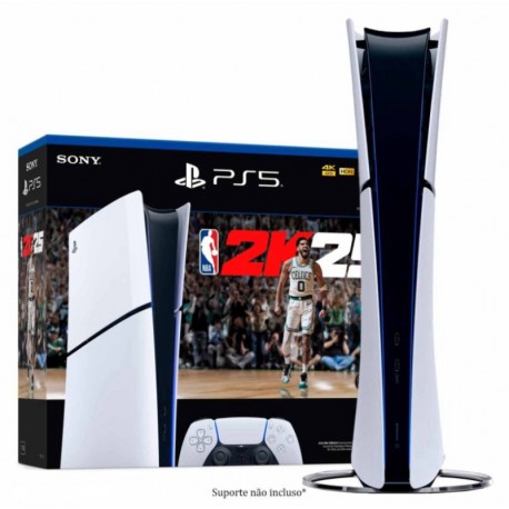 Consola Sony PlayStation 5 Slim CFI-2015B NBA 2K25 Edición Digital 1TB SSD - Blanco (USA)