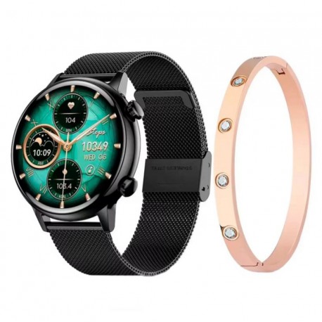 Smartwatch G-Tide Romance - Preto