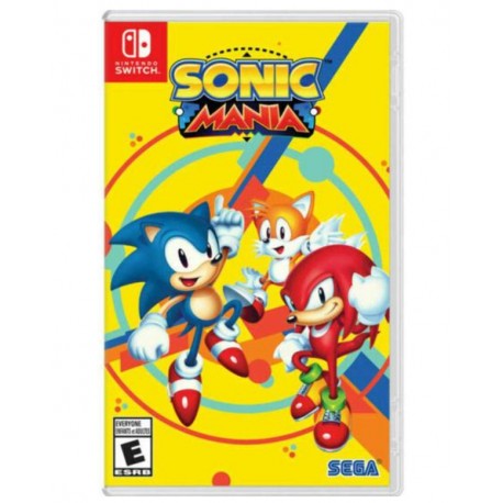 Juego Sonic Mania Nintendo Switch