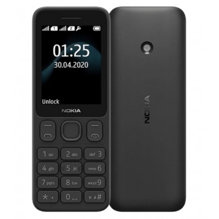 Celular Nokia 125 4G TA-1235 Dual SIM Tela 2.4" - Negro