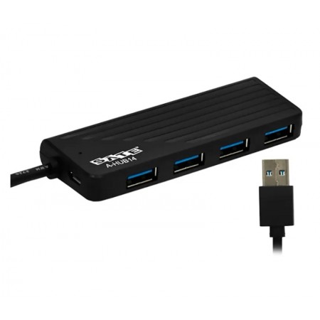 Adaptador Hub Satellite A-HUB14 3.0 4 Portas - Preto