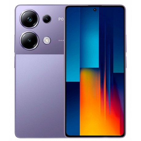 Celular Xiaomi Poco M6 Pro 4G /512GB /12GB RAM /Dual SIM /6.79 /Cam 64MP- Purple (Global)