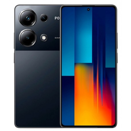 Celular Xiaomi Poco M6 Pro 4G /256GB /8GB RAM /Dual SIM /6.79 /Cam 64MP- Black (Global)