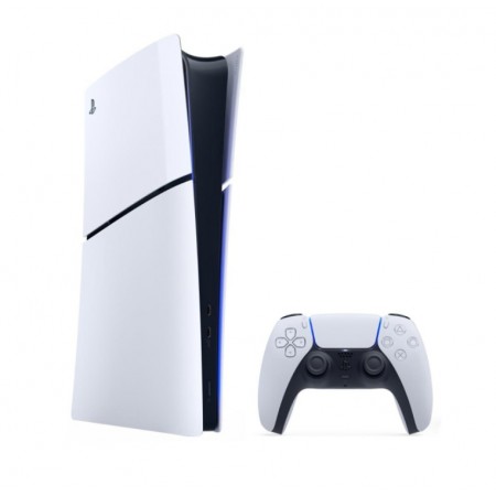 Console Sony PlayStation 5 Slim CFI-2015 Digital / 1TB / HDR / 8K - Branco (USA)