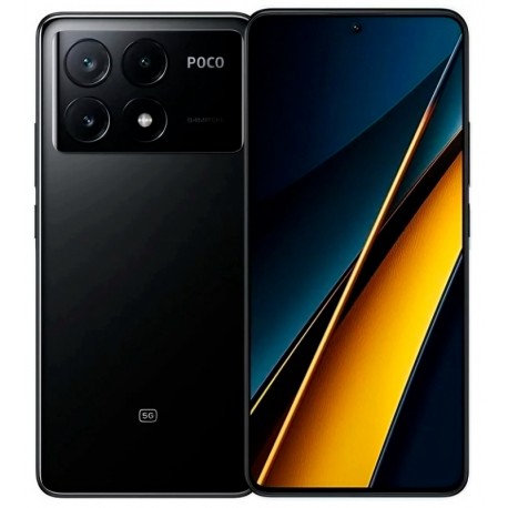 Celular Xiaomi Poco X6 Pro 5G /512GB /12GB RAM /Dual SIM / 6.67 /Cam 64MP - Black (Global)