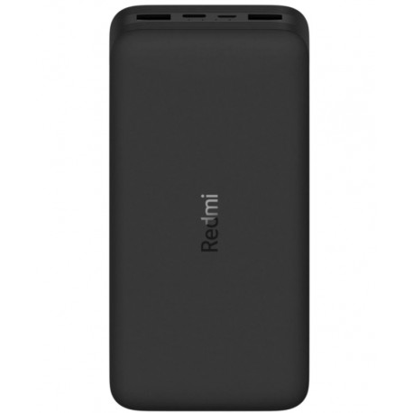 Carregador Portátil Xiaomi USB Mi 20000 mAh - Preto (PB200LZM)