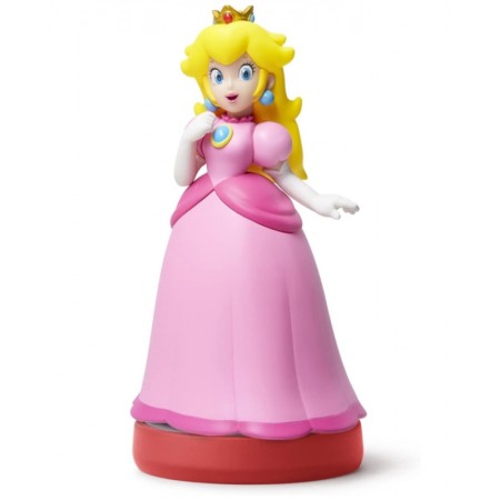 Muñeca Amiibo Nintendo Peach Super Mario - (NVL-C-ABAC)