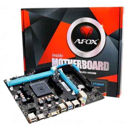 Placa Madre Afox A68-MA5 / FM2/FM2+ / 2XDDR3 / Chipset AMD A68 / VGA / HDMI Gigabit