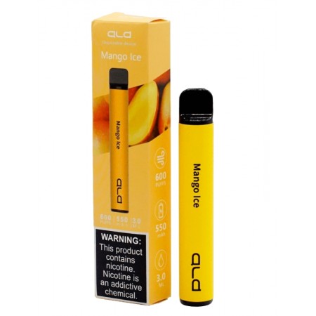 Vape Desechable ALD 600 Puff - Mango Ice