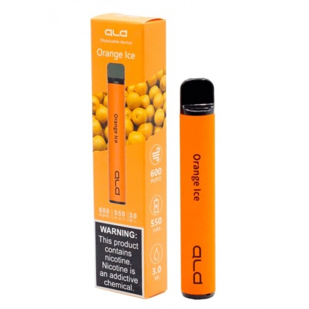 Vape Desechablel ALD 600 Puff - Orange Ice