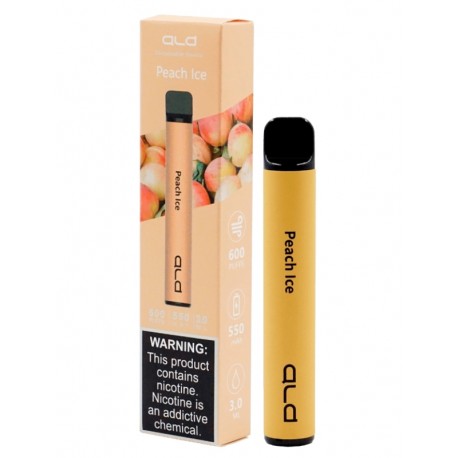 Vape Desechable ALD 600 Puff - Peach Ice