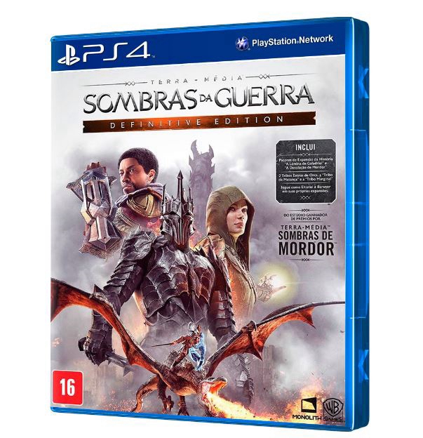 Jogo Terra-média: Sombras da Guerra - PS4 - Console Games