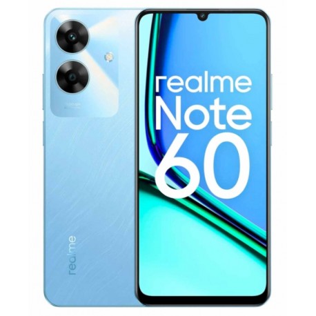 Celular Realme Note 60 RMX3933 128Gb /4GB RAM /DS /LTE /6.74 /32MP- Voyager Blue (Anatel)