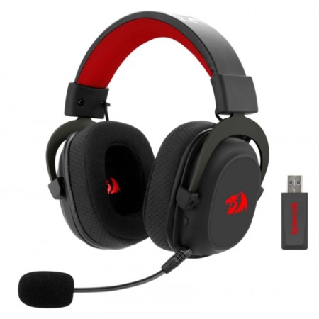 Headset Gamer Redragon Zeus H510 PRO RGB Wireless - Negro