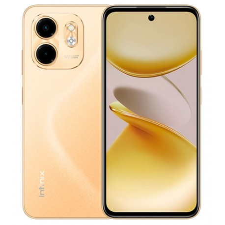 Celular Infinix Smart 9 X6532 128GB /4GB RAM /Dual SIM /Tela 6.7 /Cam 13MP - Dorado