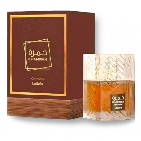 Perfume Lattafa Khamrah Qawha Eau de Parfum Unissex 100ml