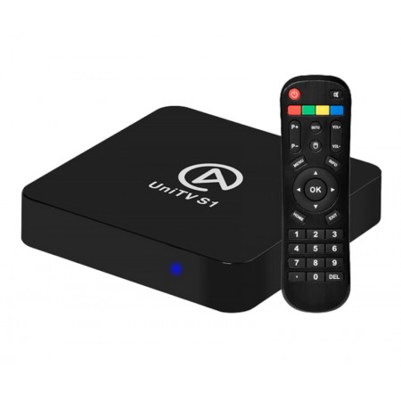 Receptor UNITV S1 IPTV / 1GB RAM / 8GB / Android - Negro