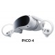 Lente de Realidade Virtual Oculos Pico 4 8GB / 128GB - Branco