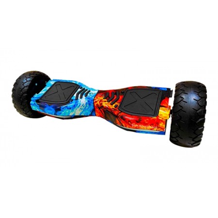 Scooter Elétrico Star Hoverboard 8.5'' / Off Road - Fuego Hielo